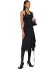 VETEMENTS VETEMENTS Black Twisted Lingerie Midi Dress - 4