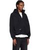 VETEMENTS VETEMENTS Black Upside-Down Zip Up Hoodie - 2