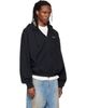 VETEMENTS VETEMENTS Black Zip Up 'Hoodie Definition' Hoodie - 2