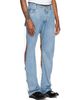 VETEMENTS VETEMENTS Blue & Transparent Back O-Leg Jeans - 2