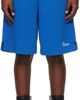 VETEMENTS VETEMENTS Blue 'Alaska' Tourist Shorts - 1