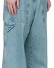 VETEMENTS VETEMENTS Blue Back-To-Front Hip-Hop Jeans - 2