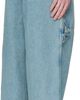 VETEMENTS VETEMENTS Blue Back-To-Front Hip-Hop Jeans - 3