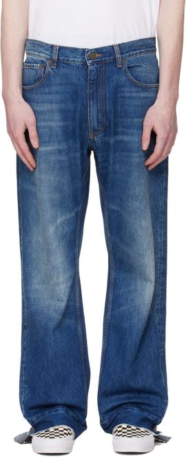 VETEMENTS VETEMENTS Blue Bootcut Jeans