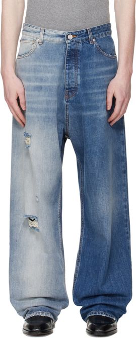 VETEMENTS VETEMENTS Blue Degrade Effect Jeans