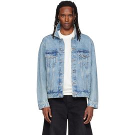 VETEMENTS VETEMENTS Blue Fitted Denim Jacket