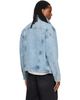 VETEMENTS VETEMENTS Blue Fitted Denim Jacket - 3