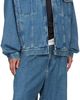 VETEMENTS VETEMENTS Blue Hip-Hop Denim Jacket - 4
