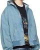 VETEMENTS VETEMENTS Blue Hooded Workwear Denim Jacket - 2