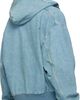 VETEMENTS VETEMENTS Blue Hooded Workwear Denim Jacket - 3