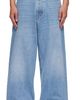VETEMENTS VETEMENTS Blue Painted Anarchy Reworked Jeans - 1