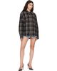 VETEMENTS VETEMENTS Blue Reworked Denim Miniskirt - 4