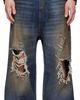 VETEMENTS VETEMENTS Blue Trashed Jeans - 1
