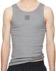 VETEMENTS VETEMENTS Gray Biker Cross Logo Tank Top - 1