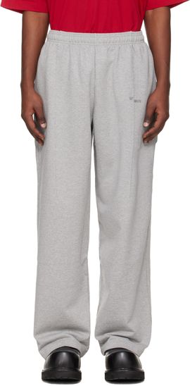 VETEMENTS VETEMENTS Gray Cut Sweatpants
