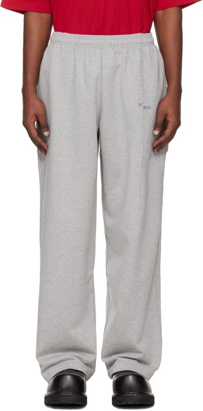 VETEMENTS VETEMENTS Gray Cut Sweatpants