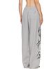 VETEMENTS VETEMENTS Gray Graffiti Printed Sweatpants - 3