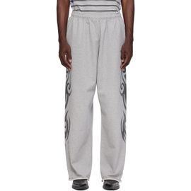 VETEMENTS VETEMENTS Gray Graffiti Sweatpants