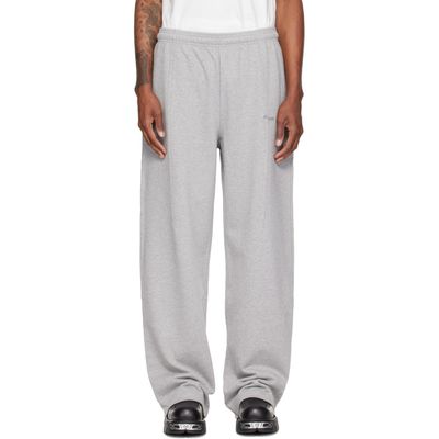 VETEMENTS VETEMENTS Gray Pinched Cut Up Sweatpants