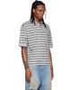 VETEMENTS VETEMENTS Gray Scribbled Polo - 2