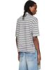 VETEMENTS VETEMENTS Gray Scribbled Polo - 3