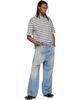 VETEMENTS VETEMENTS Gray Scribbled Polo - 4