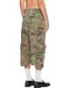 VETEMENTS VETEMENTS Khaki 3/4 Merged Cargo Pants - 3