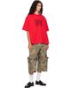 VETEMENTS VETEMENTS Khaki 3/4 Merged Cargo Pants - 4