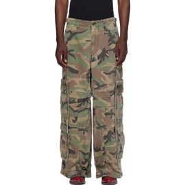 VETEMENTS VETEMENTS Khaki Merged Cargo Pants