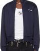 VETEMENTS VETEMENTS Navy Cut-Up Athletic Zip-Up Track Jacket - 1