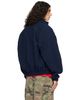 VETEMENTS VETEMENTS Navy Embroidered Metal Logo Fleece Jacket - 3