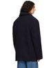 VETEMENTS VETEMENTS Navy Fireman Hooks Caban Jacket - 3