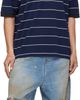VETEMENTS VETEMENTS Navy 'Nerd' Football Polo - 4