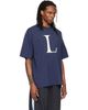 VETEMENTS VETEMENTS Navy Oversized 'L-esbian' T-shirt - 2