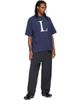 VETEMENTS VETEMENTS Navy Oversized 'L-esbian' T-shirt - 4