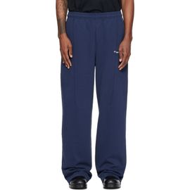 VETEMENTS VETEMENTS Navy Pinched Cut-Up Sweatpants