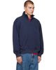 VETEMENTS VETEMENTS Navy Quarter-Zip Sweatshirt - 2