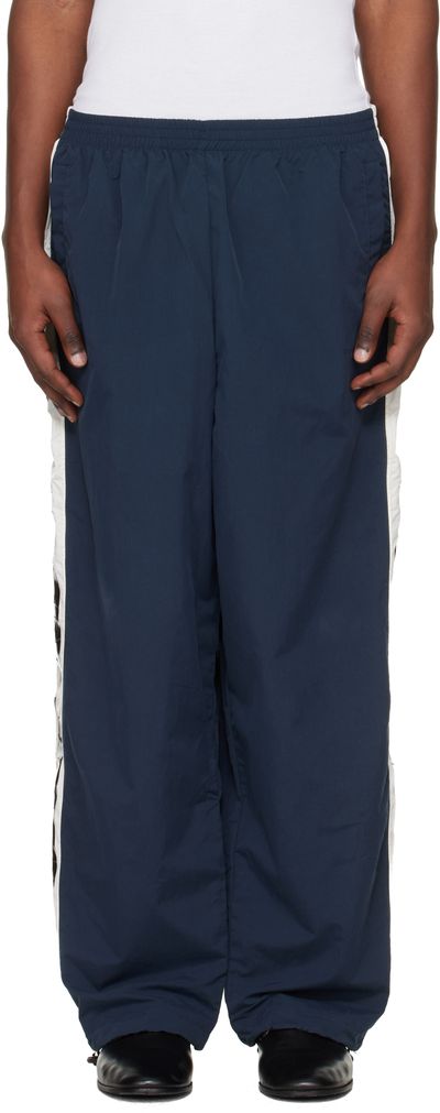 VETEMENTS VETEMENTS Navy Taped Track Pants