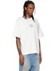 VETEMENTS VETEMENTS Off-White Biker Cross Logo Boxy T-shirt - 2