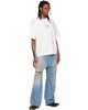 VETEMENTS VETEMENTS Off-White Biker Cross Logo Boxy T-shirt - 4