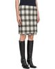 VETEMENTS VETEMENTS Off-White Tweed Decollage Midi Skirt - 2