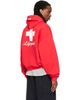 VETEMENTS VETEMENTS Red Oversized 'Lifeguard' Hoodie - 3