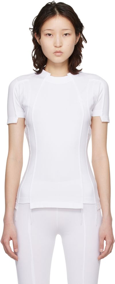 VETEMENTS VETEMENTS White Cut-Up Baby T-shirt