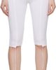 VETEMENTS VETEMENTS White Cut-Up Capri Trousers - 1