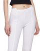 VETEMENTS VETEMENTS White Cut-Up Capri Trousers - 4