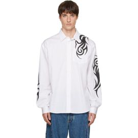 VETEMENTS VETEMENTS White Graffiti Shirt
