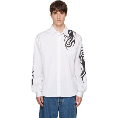 VETEMENTS VETEMENTS White Graffiti Shirt