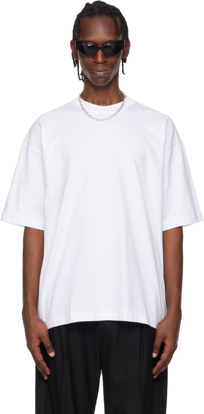 VETEMENTS VETEMENTS White Iconic Logo T-shirt