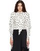 VETEMENTS VETEMENTS White Round Shoulder Blouse - 1