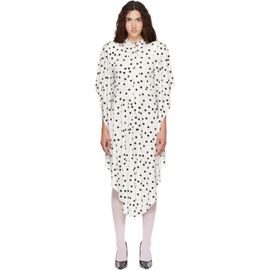 VETEMENTS VETEMENTS White Round Shoulder Midi Dress